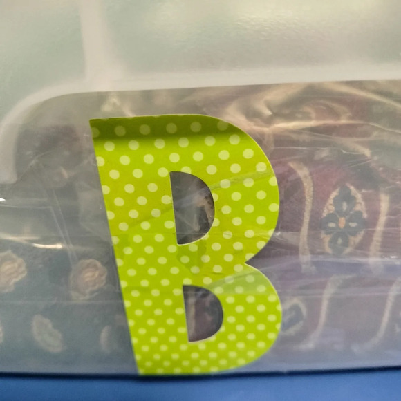 Countess Maria Silk Necktie Tie Red Maroon Blue Off White Geometric 58" x 4 - Picture 8 of 8